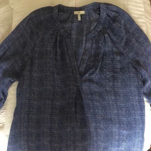 Joie silk V neck blouse